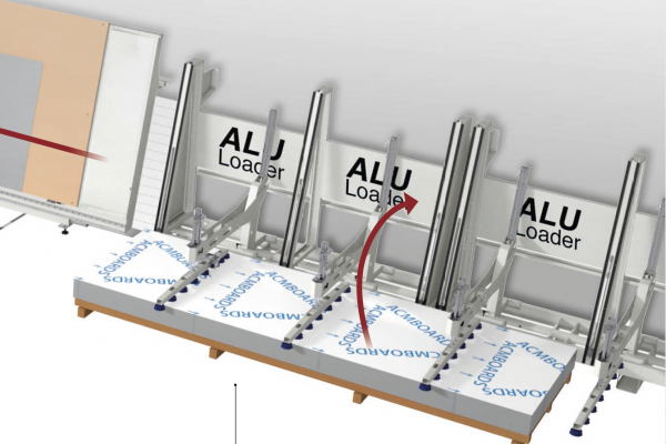 Sistema brevettato di carico automatico pannelli