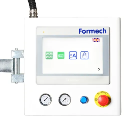 世界で最も売れているデスクトップ型高機能小型真空成型機formech HD686 タッチスクリーンを備えたFCV制御インターフェース