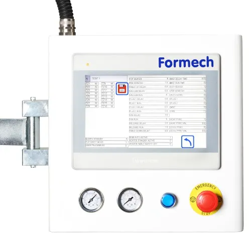 世界で最も売れているデスクトップ型高機能小型真空成型機formech HD686 タッチスクリーンを備えたFCV制御インターフェース