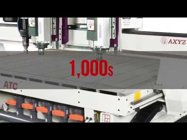 1 CNC Router, 1000's of CNC applications video