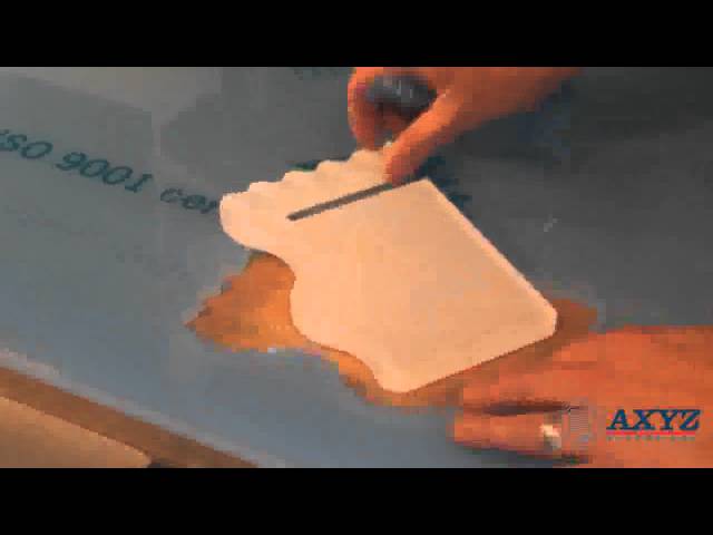 Cutting Clear Acrylic on an AXYZ CNC Router