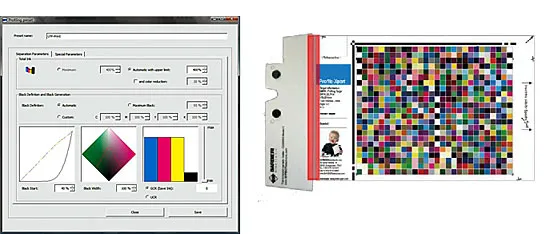 半透明資材・アンダーホワイト印刷時の測色方法