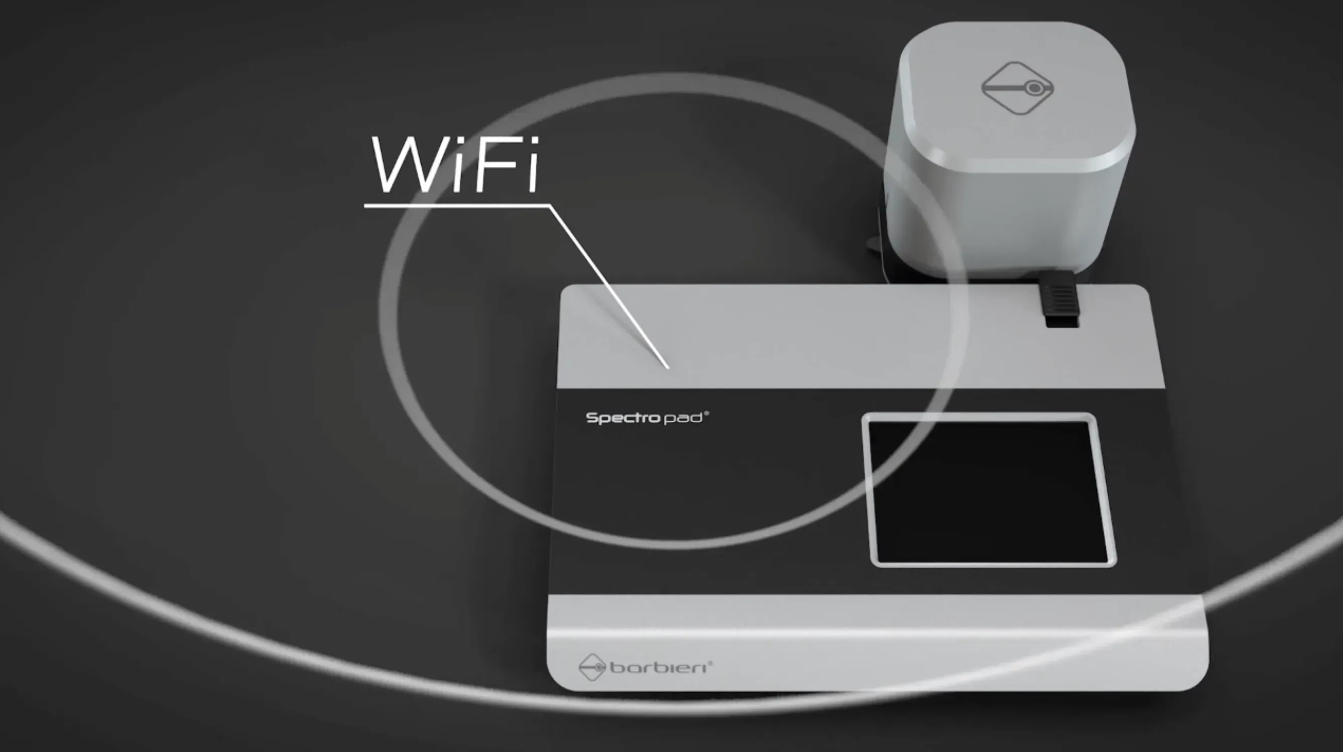 Wi-Fiを活用することによって測定データを転送