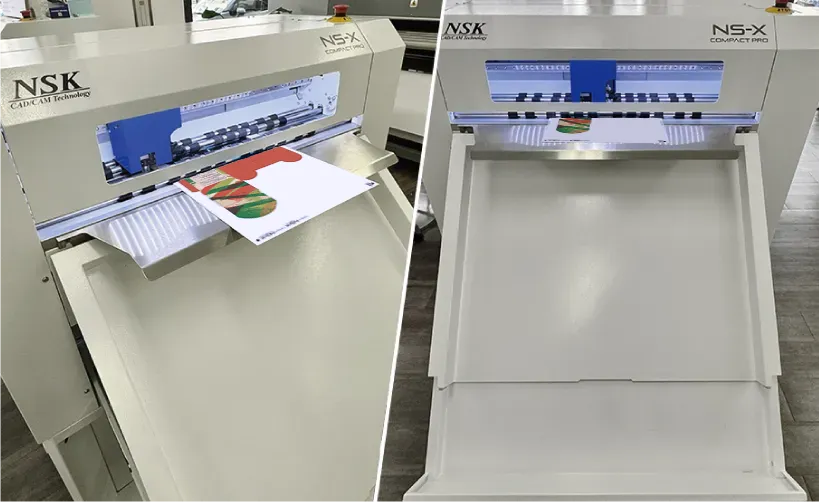 NS-X Compact PROのカメラ見当による自動生産