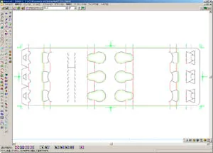 Artios CADによる単面図作成