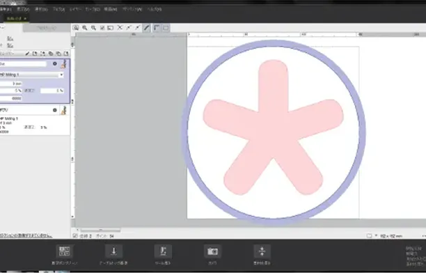 Studioを使って3Dシミュレーションを表示している画面