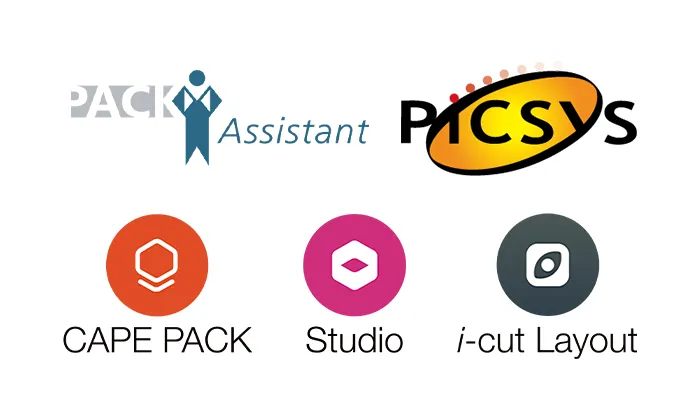 ArtiosCADで連携できるソフトウェアのロゴ