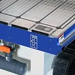 CNCルーター AXYZ TRIDENTのツールレングスセンサー