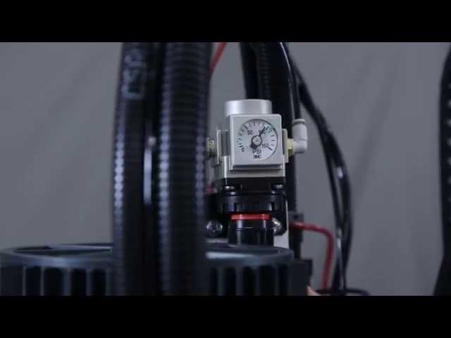 The AXYZ EZ Ryder for eliminating vibration on a CNC Router video