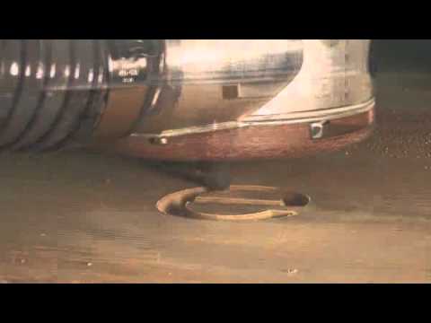 AXYZ CNC Router V-carving wood video