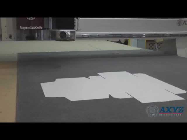 Processing Cardboard using an AXYZ CNC Knife