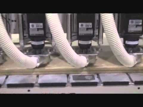 AXYZ 4010 CNC Router with 5 routing spindles for maximum productivity