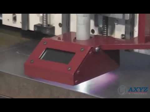 Plasma cutting on an AXYZ CNC Router
