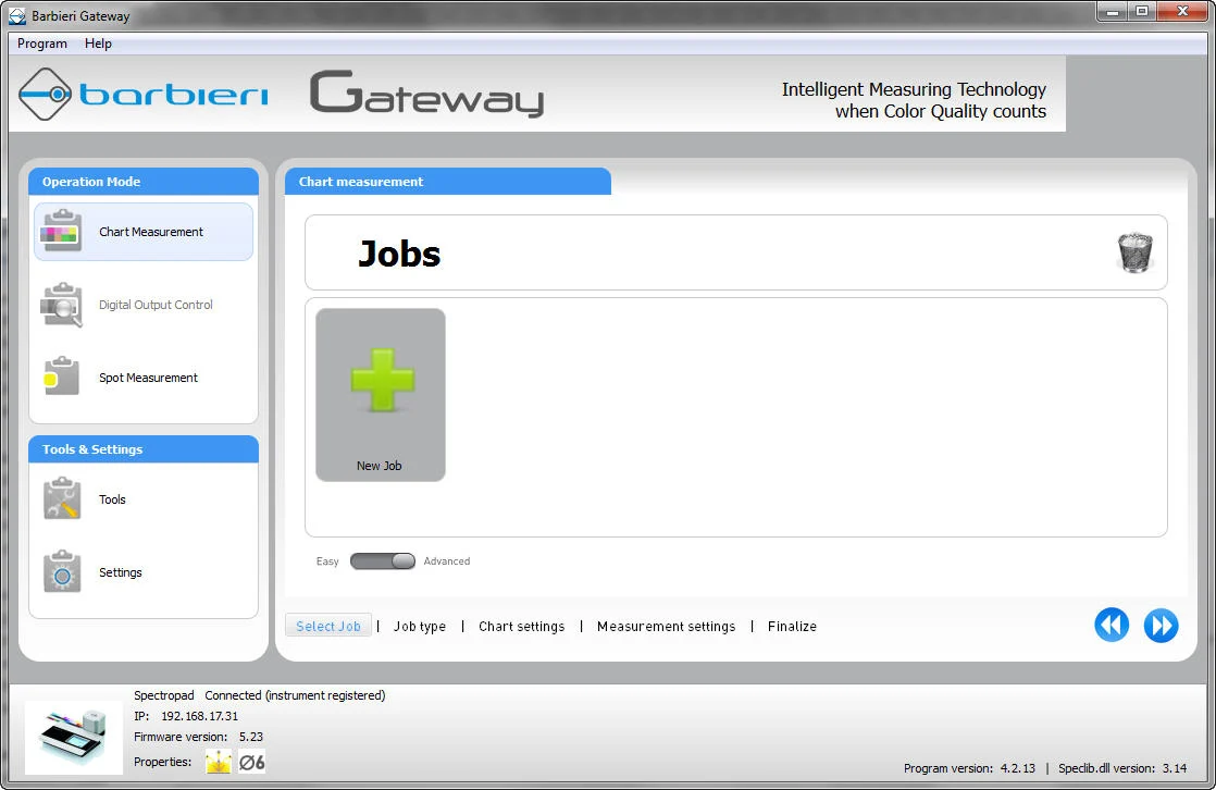 barbieri Gateway Solutionのスクリーンショット