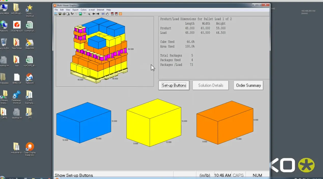デザイン画像がテクスチャされた3Dイメージが完成します。