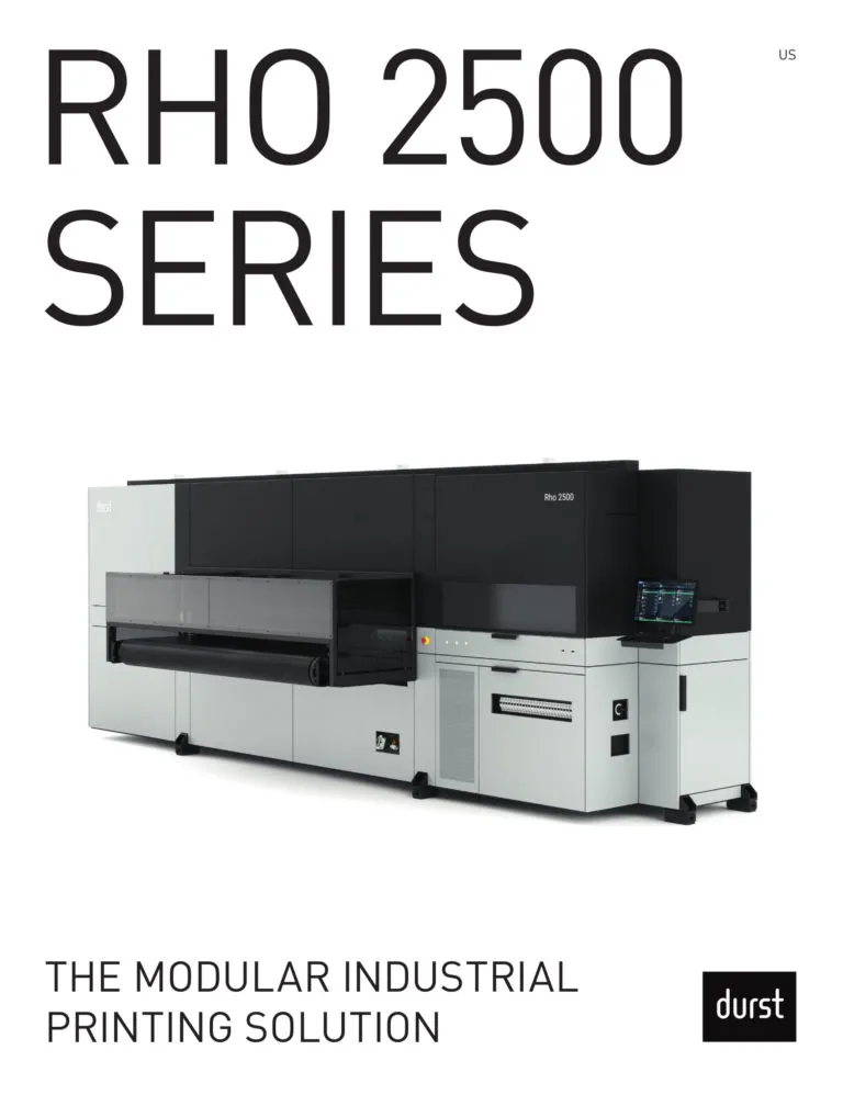 世界最高峰の産業用プリンターDurst Rho2500