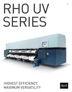 世界最高峰のラージフォーマットプリンター Durst Rho312R Plus