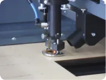 日本製図器工業が販売するELCEDEでのレーザーカッティング