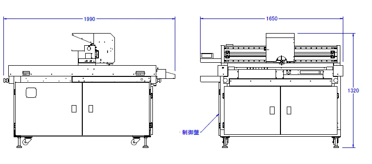 面板機の図面