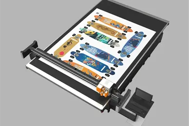 印刷トレンドに合わせたKongsbergCのワークエリア
