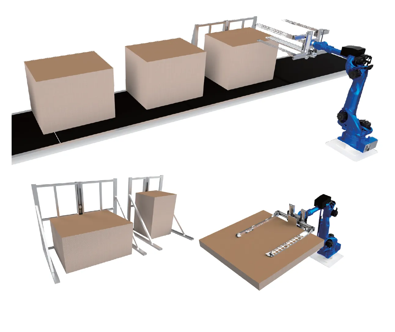 デパレタイズ用のNSKロボットソリューション