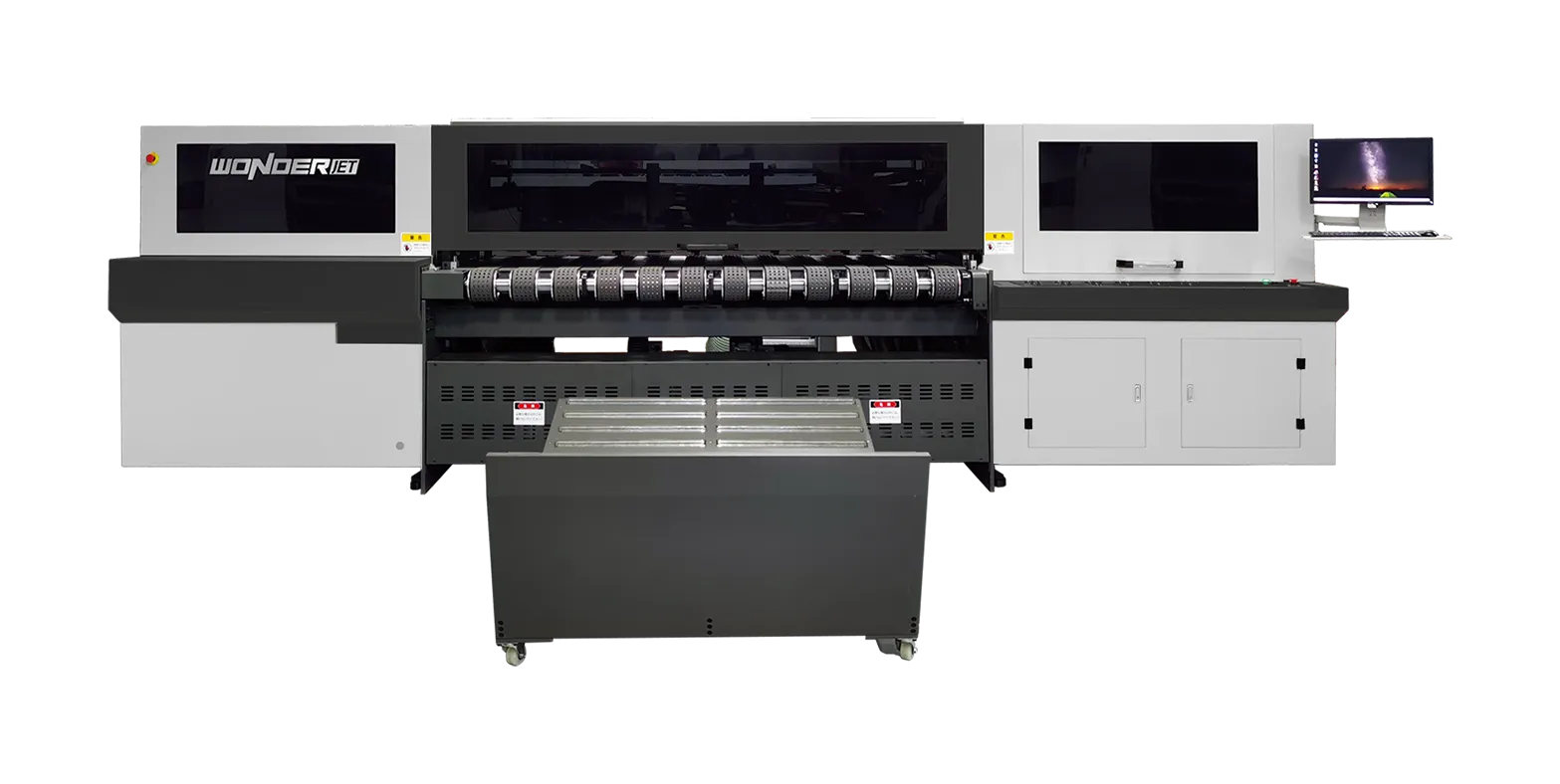 WonderJET マルチパスの32ヘッド搭載のハイエンドシリーズ。高速と高解像度を両立させたモデル。