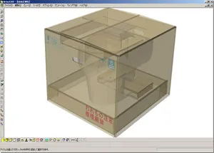 3Dを使った緩衝材