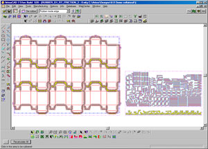 Artios CAD抜木型作成（ラバーの作成とネスティング）