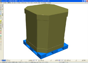 Artios CAD  梱包シミュレーション